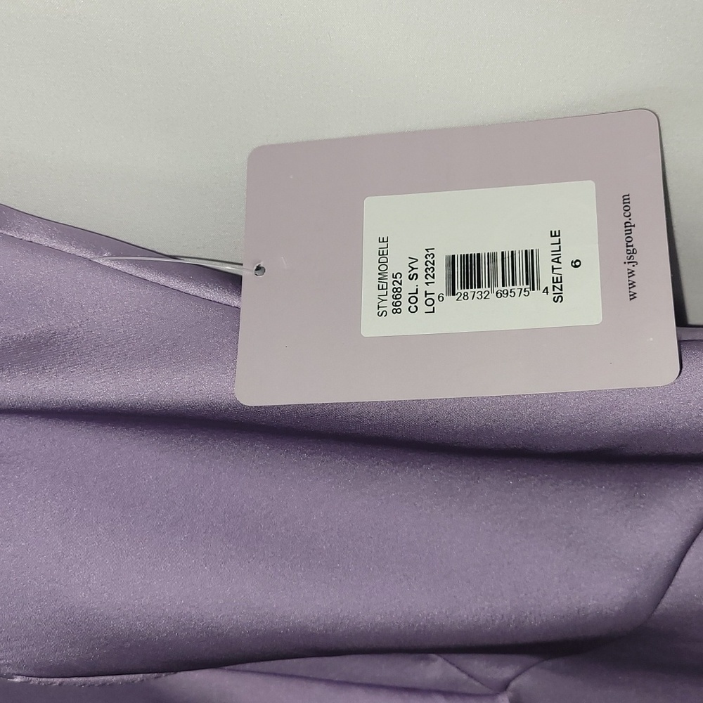 𝅺JS Collection Ruffle Violet Gown - Picture 16 of 17